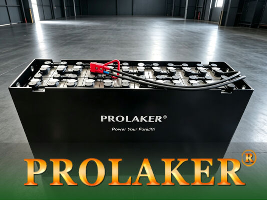 Batería de tracción PROLAKER 48V 5VBS500 batería de plomo de bajo mantenimiento de 1500 ciclos para carretilla elevadora