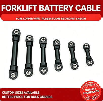 Multi-Spec Customizable, Low Resistance, High Stability Industrial Lead-Acid Battery Flexible Cable for Forklift, Long Service Life, Strict Quality Inspection, CE Certified, Ready In Stock For Bulk