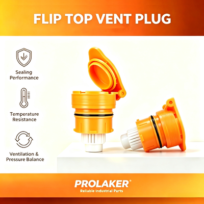Fabrica de venta al por mayor de tapa de ventilación de alto rendimiento Flip Top, capuchón anti-llama, tapa de llenado de batería reutilizable de sellado hermético para modelos de baterías de montacargas múltiples