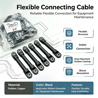 70*150 de mantenimiento duradero libre de montacargas batería de plomo ácido Flexible de cable antivibración batería de interconexión de cable longitud Frotek personalizada